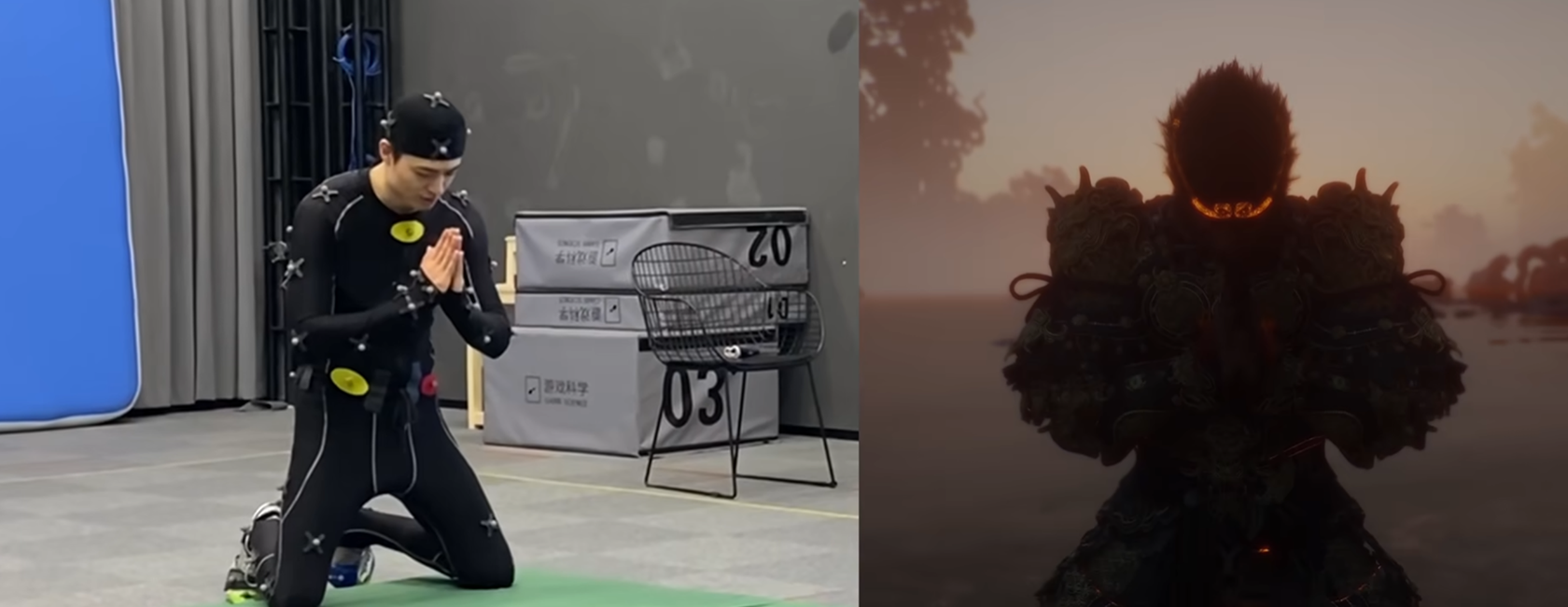 《黑神话：悟空》动作捕捉技术支持 